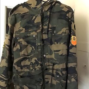 Forever 21 camo jacket